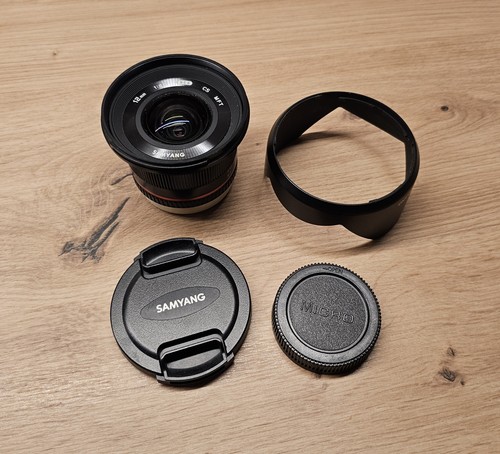 Samyang 12mm ncs - 12mm, f2.0