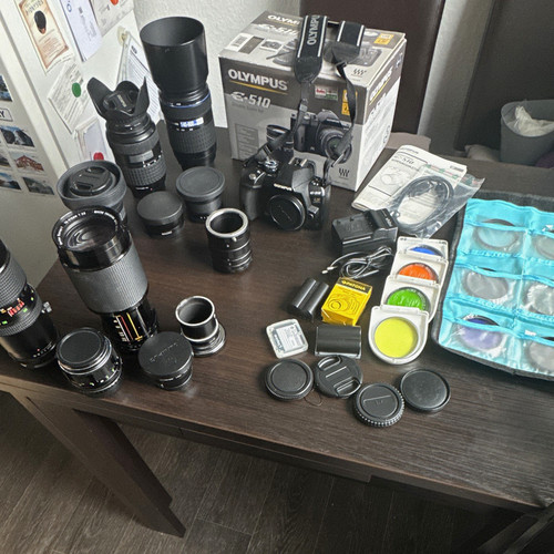 Olympus objektiven e 510 - &, e-510